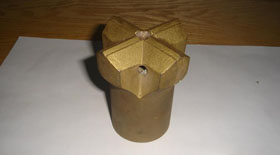 Furnace tapping hole bits